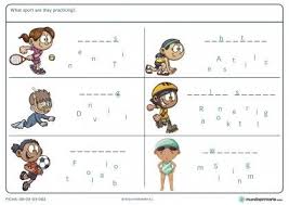 El cero en inglés (zero, o. Fichas Para Imprimir Para Ninos De Primaria Deportes En Ingles Deportes De Ninos Ejercicios De Ingles
