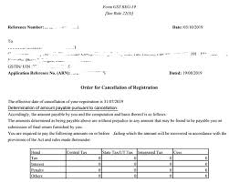 Search for another form here. Gst Registration Cancellation Revocation Process