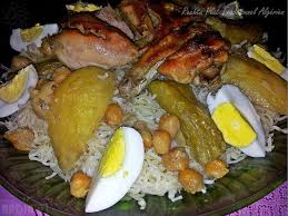 Rechta Algeroise Afghan Food Recipes Algerian Recipes Algerian Cuisine