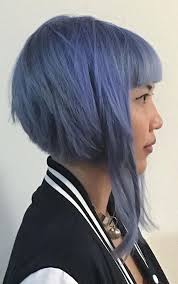 Below we list the models that will earn the likes of all ladies about the asymmetrical long lobe hair styles we have carefully compiled for you today. Asymmetrical Long Bob With Bangs Novocom Top