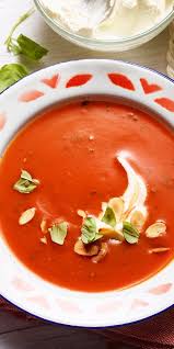 Tomatensuppe Mit Mascarponecreme Rezept Tomaten Suppe Tomatensuppe Suppen Und Eintopfe