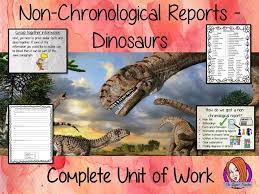 dinosaurs non chronological reports complete unit of work steam teaching resources literacy how to read an x ray report