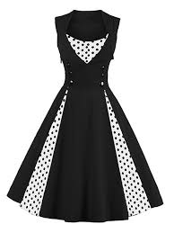Olddnew Women S Retro Vintage Cocktail Dress Plus Size Long Sleeves 50 S Style Rockabilly Swing Pa Cocktail Dress Vintage Retro Dress Plus Size Skater Dress