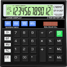 Calculate things online with just mouse moves. Orpat Ot 512gt Calculator Black Amazon In Office Products