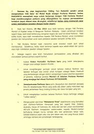 Format surat rasmi menggunakan kertas rasmi jabatan (letter head)semua surat rasmi jabatan hendaklah ditaip atas kertas rasmi jabatan (letter head tarikhtarikh surat dicatat satu enter di bawah rujukan kami dan rujukan tuan. Copyright Reserved Parliament Of Malaysia