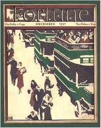 Billeder og lyd om året 1930. Fortune Magazine Covers The First Year 1930 Fortune