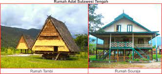 Rumah adat provinsi sulawesi barat ini menggunkan teknik bangunan yang dengan bangunan suku toraja dan bugis. Rumah Adat Sulawesi Tengah Lengkap Gambar Dan Penjelasannya Seni Budayaku