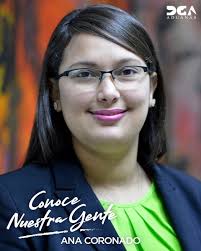 ConoceNuestraGente ANA CORONADO Un talento descubierto para las aduanas Así  le conocemos desde que incursionó a la DGA en el 2010, luego de ser  seleccionada en el programa Jóvenes Talentos, con el