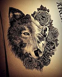Find your match in this collection of amazing wolf tattoos. Art Body Tattoo S Sick Wolf Design Roses Tattoo Tattoos Ink Tattooviral Com Your Number One Source For Daily Tattoo Designs Ideas Inspiration