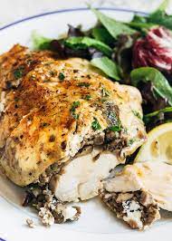 Maybe you would like to learn more about one of these? Stuffed Chicken Breasts With Mushrooms Goat Cheese Striped Spatula