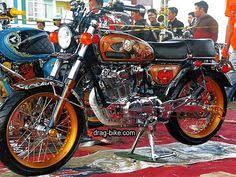 Modifikasi motor astrea terbaru via harianmotor.com. 11 Ide Motor Klasik Terbaik Klasik Honda Cb Cafe Racer