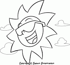 Children love to know how and why things wor. 9 Pics Of In The Sun Summer Fun Coloring Pages Summer Season Coloring Library