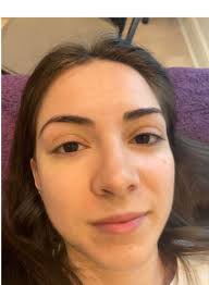 My client Poem before her lash lift and tint.  #lashlift#lashtint#pamper#glamour❤️ Please check out my reel before this  too see what happened next 🙌🏼