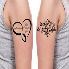 Check spelling or type a new query. Voorkoms Heart Mom Dad Men And Women Waterproof Temporary Body Tattoo Amazon In Beauty