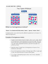 Solved Categorize Tea (Primarily Sugar And Water) As An | Chegg.Com