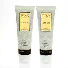 Tova Signature Bath Gel Body Lotion Duo Will Pamper Your Skin With This Intoxicating Lotion And Shower Gel Set Whil Luxury Body Lotion Shower Gel Body Lotion