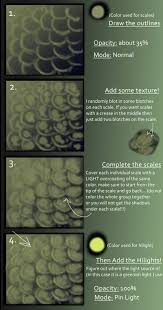 Very Simple Scale Tutorial By Anarchpeace On Deviantart Digital Painting Tutorials Digital Art Tutorial Tutorial
