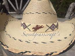 Beaded Cowboy Hat Band Rodeo Wear Bronco Bronc Rider Etsy Cowboy Hat Band Beaded Cowboy Hat Bands Cowboy Hats