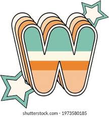Several letter codes and abbreviations … Letter W Monogram Letters Initial Name Stock Illustration 1973580185 Shutterstock