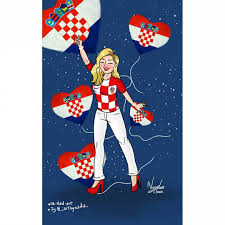 The Real Champion Of The World Cup President Kolinda Grabar Kitarovic Predsjednicarh Kolinda Grabar Kitarovic Kolindagrabarkitarovic Croatia Cute L Croatie