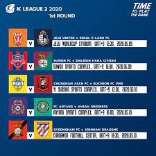 Canlı k league 2 scoreboard.com sayfalarında. 2020 K League 2 1st Round Fixtures Kleague