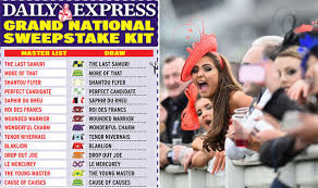 Each of the runner's records has compelling information. Grand National Sweepstake Kit Download Kit With Full List Of Runners Racing Sport Express Co Uk