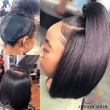 Slay Half Up Half Down Bob Hairstyle Do You Want To Take This Bob It Is Gorgeous Love It Quick Weave Hairstyles Weave Hairstyles Wig Hairstyles