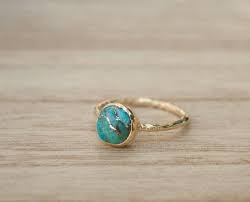Turquoise Ring Gold Vermeil Ring Boho Ring Blue Ring Etsy In 2020 Turquoise Gold Ring Gold Rings Boho Rings