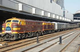 50th Anniversary Of Southern Aurora Southern Cross Station 17 Apr 2012 Railroad Photography Train Pictures Railroad Photos