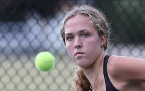 Kiersten Brown is the defending Section VI girls tennis champion