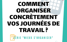 Au travail, cette pathologie peut résulter d'une pression hiérarchique trop prégnante, d'un management peu adapté ou d'objectifs de résultats lorsqu'une personne est plus irritable qu'à l'accoutumée, qu'elle peine à se concentrer et à s'organiser, qu'elle ne fait plus preuve d'initiatives et que sa. Mieux S Organiser 3 Comment Organiser Concretement Vos Journees De Travail Luceliandre