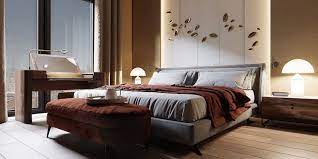 Atollo Table Lamp From Oluce Tl105 Modern Bedroom Design Bedroom Design Trends Open Plan Living Room