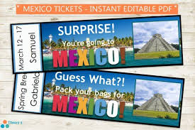 Pin By Theory Five On Christmas Ideas In 2020 Tickets To Mexico Cancun Trip Surprise Trip Reveal