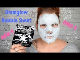 NEW) Glamglow Bubble Sheet Mask