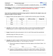 Student exploration cell division gizmo answer key youtube. Solved Student Exploration Potential Energy On Shelves V Chegg Com