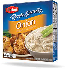Beef bouillon or 4 cubes 1/4 tsp. Onion Soup And Dip Recipe Secrets Lipton