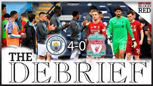 Manchester city video highlights are collected in the media tab for the most popular matches as soon as video appear on video hosting sites like youtube or dailymotion. The Debrief Live Man City 4 0 Liverpool Reds Suffer Title Hangover At Etihad Youtube