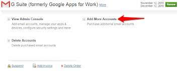 If g suite is your only subscription, continue to the next step. Add Or Delete G Suite Accounts Knowledgebase