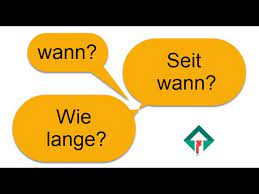 When english speakers want to say when in german, it's hard to know which word to choose. Lektion 391 Wie Lange Seit Wann Wann Youtube