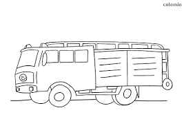 Fire Trucks Coloring Pages Free Printable Fire Coloring Sheets