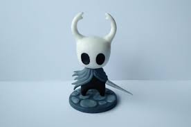Hollow Knight The Knight Figure 3d Print Model Art Toy Knight Polymer Clay Ornaments
