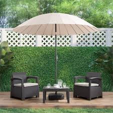 Create that perfect shady spot over your garden table, lounger or even hot tub, with the rotating overhanging parasol. Garden Parasol