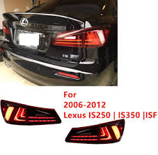 Led Red Tail Lights Conversions For Lexus Is250 Is350 Isf 2006 2012 Red Lens Ebay Motors Parts Accessories Car Lexus Is250 Lexus Car Showroom Design