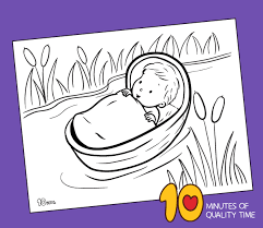 Some of the colouring page names are heres a bunny in a basket a lovely easter colouring in this image is really large so, basket templates templates coloring, easter egg basket coloring netart. Baby Moses In The Basket Coloring Page 10 Minutes Of Quality Time
