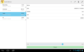 Interfața programului găzduiește atât butonul de inițiere a înregistrării, cât și butoanele cu care putem întrerupe înregistrarea temporar (pauză), opri sesiunea de înregistrare (stop), afișa lista înregistrărilor, accesa setările mixerului audio a sistemului pentru a selecta sursa audio de la care se va realiza. Audio Memos Free AplicaÈii Pe Google Play
