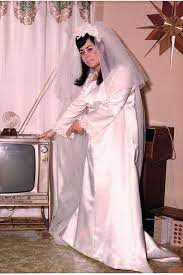 Maybe you would like to learn more about one of these? The Bride Wants A New Tv Funny Vintage Photos Vintage Wedding Photos Vintage Bride