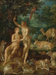 Adam and Eve Painting by Joachim Wtewael