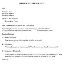 Letters of support are important not only to governments, business/organizations but also to students. Letter Of Support 30 Sample Letters Examples