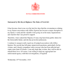 The royal family issued an unusual statement about princesses beatrice and eugenie. The Royal Family On Twitter A Statement By His Royal Highness The Duke Of York Kg