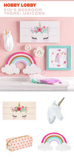 Calling All Unicorn Fanatics Your Kids Will This Bedroom Theme Find It At Your Local Hobby Lobby Unicorn Bedroom Decor Unicorn Room Decor Unicorn Bedroom